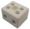 CHTB10/2N - Ceramic Terminal Block, 2 Way, 57A, High Temperature