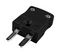 AM-J-M - ANSI Miniature Inline Thermocouple, J Type Plug