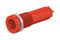 66.9427-22 - 4mm Socket, Panel Mount, 10A, Red