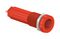 66.9427-22 - 4mm Socket, Panel Mount, 10A, Red