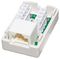 SILWH - Cat6 Inline RJ45 Socket, White