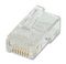 12.01.1087 - Modular RJ45 Plug, Cat5e, UTP, 8P8C, Unshielded - 10 Pack