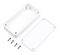 BIM2002/12-WH/WH - White ABS Enclosure - 100x50x25mm