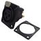CP30080 - Panel Mount Airtight Latched 3-Pin XLR Socket, Solder Termination
