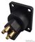 CP30080 - Panel Mount Airtight Latched 3-Pin XLR Socket, Solder Termination
