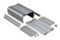 1455NHD1601 - Extruded Aluminium PCB Enclosure - 160x110x60.8mm