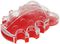 CBCODEBUG-RED - CodeBug Case, Clear/ Red