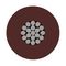 PP001093 - SIAF Flexible Stranded Silicone Rubber Wire, Brown, 1.5 mm², 100m