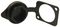 CP30112 - Sealing Cover, XLR Receptacle, Black