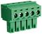 CTBP92HE/5 - 3.81mm Pluggable Rising Clamp Terminal Block, 5-Pole, 8A