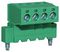 CTBP96HJ/4FL - 5.08mm Inverted/Reverse Flanged Terminal Block, 4-Pole, 15A