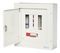 TPN06 - 18 Way, 3 Phase Distribution Board with 125A, 4 Pole Isolator & Lockable Door