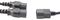 GW-151735 - IEC C14 to 2x IEC13 Mains Power Lead, 240V, 10A, 2.5m, Black