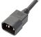 GW-151735 - IEC C14 to 2x IEC13 Mains Power Lead, 240V, 10A, 2.5m, Black