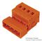 231-634 - 4 Pole Pluggable Male Connector Plug, Cage Clamp, 2.5mm2, 5.08mm Pitch