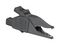 66.9561-21 - 19A 4mm Dolphin Clip XDK-1033 - Black