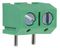 CTBP5050/2 - 5mm Low Profile 90° Terminal Block, 2-Pole, 16A