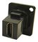 CP30200GMB - HDMI Feedthrough Panel Mount Connector, Gold Plated, CSK hole, Black Metal XLR Frame