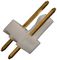 22-11-2022 - Pin Header, Signal, Wire-to-Board, 2.54mm, 1 Rows, 2 Contacts, Through Hole Straight
