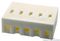 09-50-8051 - 5 Way Crimp Terminal Connector Socket Receptacle House, Friction Ramp, Natural, 3.96mm Pitch