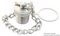 PXMBNI12CAM - Buccaneer Nickel Plating M12 Sealing Plug Cap