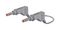 66.9407-050-28 - Stackable Banana Plug to Plug Test Lead, 4mm, 600V, 32A, 500mm, Grey