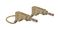 66.9407-100-27 - Stackable Banana Plug to Plug Test Lead, 4mm, 600V, 32A, 1m, Brown