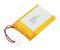 MIKROE-1120 - 2000mAh 3.7V LiPo Rechargeable Battery