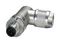 1424684 - Sensor Connector, PROFINET CAT5, M12 Push-In, M12, Male, 4 Positions, Push In Pin