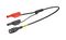 67.9800-100 - Stackable Banana Plugs to BNC Test Lead, 4mm, 600V/300V, 1m, Black