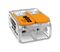 221-612 - 2 Pole Terminal Block / Splicing Connector with Lever Lock, 6mm, 450V, 41A