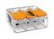 221-613 - 3 Pole Terminal Block / Splicing Connector with Lever Lock, 6mm, 450V, 41A