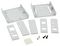 1593HAMARGY - ABS Case for Arduino Leonardo, M0 Pro, Uno or Yun, Grey