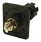CP303010X - Panel Mount Binding Post, Black, 30A, Plain Holes