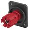 CP303011 - Panel Mount Binding Post, Red, 30A, CSK Holes