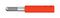 24.0163-22 - Plug Adaptor, 4mm, 1kV, 25A, Red
