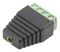 CLB-JL-8155 - Single 4mm Banana Socket to 4-Way Terminal Block Adaptor