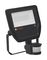 FLCOMPPIR - 10W Compact Floodlight with PIR & Photocell, 3000K, 900lm, Black