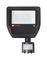 FLCOMPPIR - 10W Compact Floodlight with PIR & Photocell, 3000K, 900lm, Black