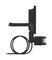 FLCOMPPIR - 10W Compact Floodlight with PIR & Photocell, 3000K, 900lm, Black