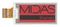 MDE021A104212RBW - E-Paper Display Module, 104 x 212 Pixels, 3.3V, Black / Red on White, SPI
