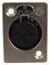 NC3FP-1 - Neutrik Panel Socket, 3 Pin