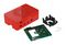 ASM-1900143-61 - Raspberry Pi 4 Case with Power Button, Red