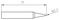 RTP 002 C - Soldering Iron Tip, Conical, 0.2mm