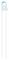 MP000436 - 3mm T-1 Blue LED, 3.1V, 20mA, 467nm