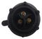 PX0730/P - Plug, Sealed Panel 3 Way