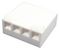 09-50-8101 - 10 Way Crimp Terminal Connector Socket Receptacle House, Friction Ramp, Natural, 3.96mm Pitch
