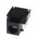 KSH66BK - RJ12 6P6C Keystone Socket, Black