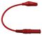 MP770287 - 4mm Banana Plug to Crocodile Clips Lead Set, Black & Red, 185mm