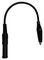 MP770287 - 4mm Banana Plug to Crocodile Clips Lead Set, Black & Red, 185mm